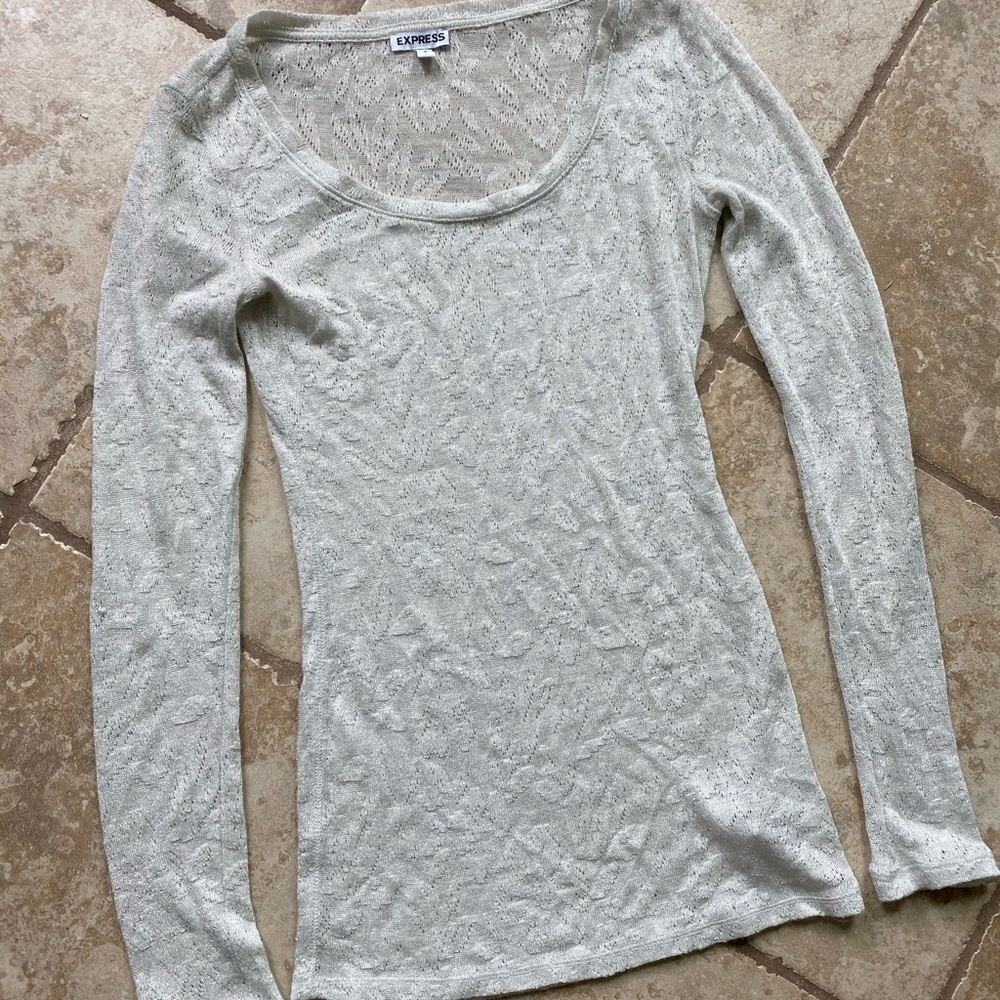 Grey Express Top